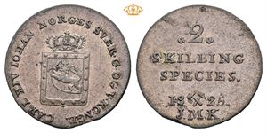 2 skilling 1825