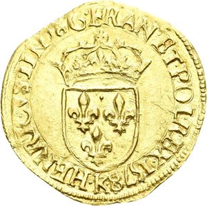 Henrik III, ecu d`or 1578 K