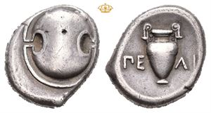 BOEOTIA, Thebes. Circa 395-338 BC. AR stater (11,81 g)