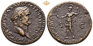 Vespasian. AD 69-79. Æ sestertius (23,06 g).