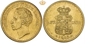 2 Frederik d'or 1833