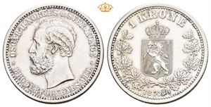 1 krone 1888