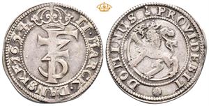 Norway. 2 mark 1654. S.35