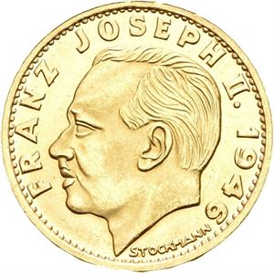 Franz Joseph II, 20 franken 1946