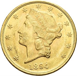20 dollar 1894