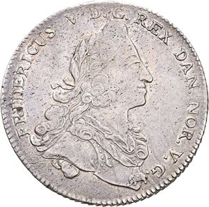 FREDERIK V 1746-1766 Reisedaler 1749. S.3