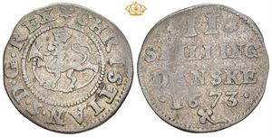 2 skilling 1673. S.44