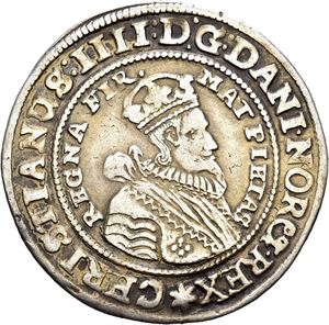 CHRISTIAN IV 1588-1648. 1/4 speciedaler 1648. S.27