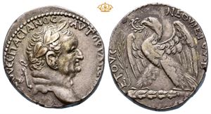 SYRIA, Seleucis and Pieria. Antioch. Vespasian, AD 69-79. AR tetradrachm (15,00 g).