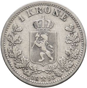 1 krone 1893