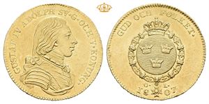 Gustav IV Adolf, dukat 1807. (3,44 g)