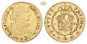 Carl III, 1 escudo 1788. Madrid. M