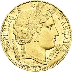 2. republikk, 20 francs 1851 A