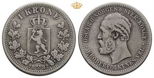 1 krone 1882