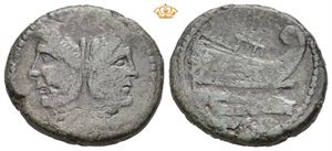 Sextus Pompeius, 42-38 BC. Æ as (32 mm; 23,45 g)
