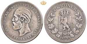 2 kroner 1885