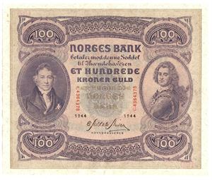 100 kroner 1944. C4364378