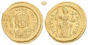 Justin II, AD 565-578. AV solidus (20 mm; 4,33 g)