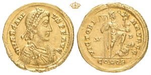Arcadius, AD 383-408. AV solidus (21,5 mm; 4,41 g)