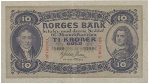 10 kroner 1939 Y