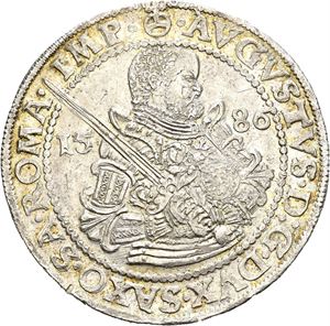 August, taler 1586, Dresden