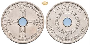 1 krone 1949. Prakteksemplar/choice