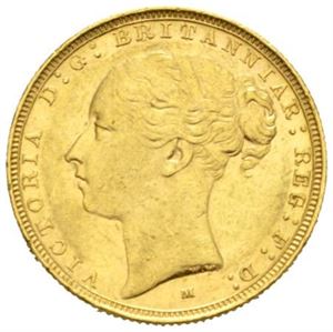 Victoria, sovereign 1886 M.