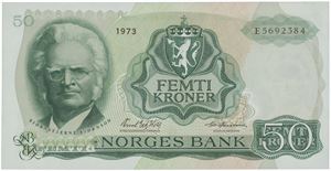 50 kroner 1973. E5692384.