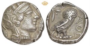AR Tetradrachm 454-404 BC