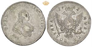 1/2 Rouble 1742