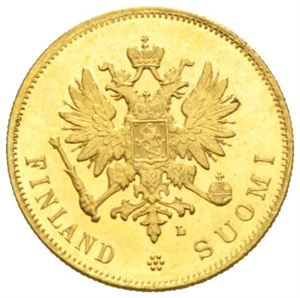 Nikolai II, 10 markkaa 1905.