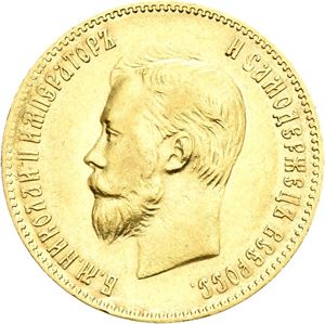 Nikolai II, 10 rubel 1900