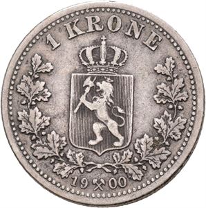 1 krone 1900