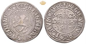 Norway. 1 mark 1546. RRR. S.4