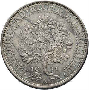 5 Reichsmark 1931 A
