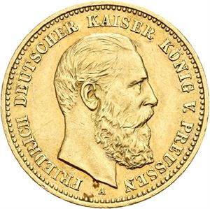 Preussen, Friedrich III, 10 mark 1888 A