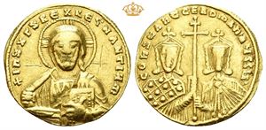 Constantine and Romanus II. AD 913-959. AV solidus (4,37 g).