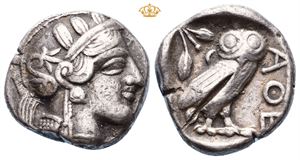 ATTICA, Athens. 454-404 BC. AR tetradrachm (16,89 g)