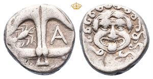THRACE, Apollonia Pontica. Circa 480-450 BC. AR drachm (3,28 g)