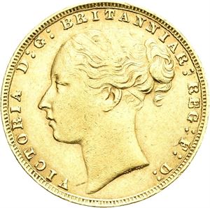 Victoria, sovereign 1884