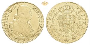 Carl IV, 1 escudo 1792. Madrid. MF