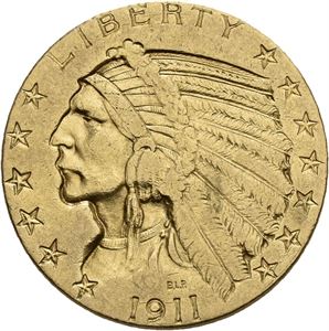 5 dollar 1911 S