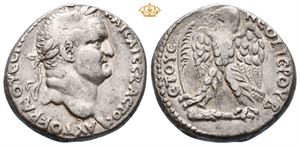 SYRIA, Seleucis and Pieria. Antioch. Vespasian, AD 69-79. AR tetradrachm (15,15 g).