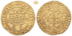 Couronne d´or u.år/n.d. (5,30 g). Autorisert 29. januar 1340