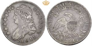 1/2 Dollar 1811