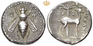 AR Drachm, circa 190-170 BC