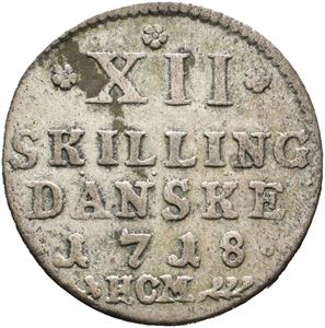 12 skilling 1718