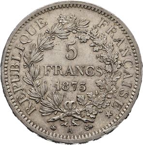 5 francs 1873 A (Paris)