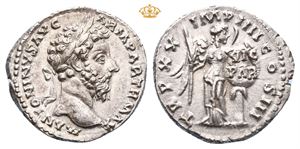 Marcus Aurelius, AD 161-180. AR denarius (3,38 g)