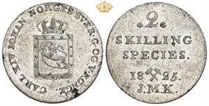 2 skilling 1825